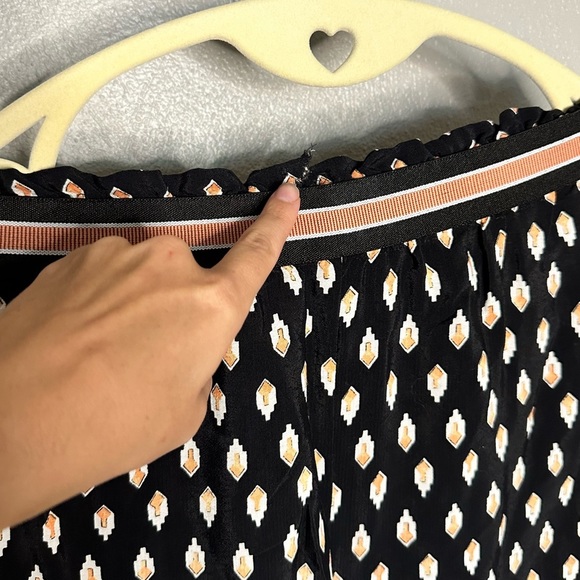 Maeve Black and White Wide Leg Pants - Picture 6 of 8